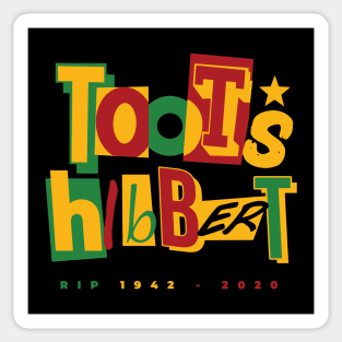 Remembering Toots And The Maytals 1942 - 2020 Sticker